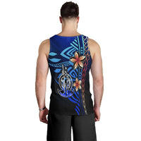 Vanuatu Men's Tank Top - Vintage Tribal Mountain - Polynesian Pride