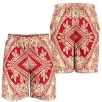 Polynesian Men's Short Red And Yellow Men's Shorts Red - Polynesian Pride
