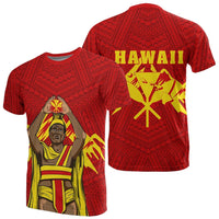 King Kanaka Kauka T Shirt Red Unisex Red - Polynesian Pride