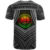 Federated States of Micronesia T Shirt FSM Seal Reggae Color - Polynesian Pride