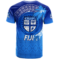 Fiji Tapa Tribal Coconut Tree T Shirt LT12 - Polynesian Pride