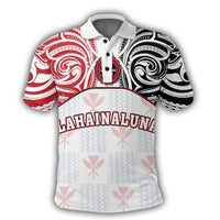 Hawaii Polo Shirt Kanaka Lahainaluna High School Polo Shirt Demodern Style - Polynesian Pride