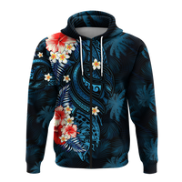 Pitcairn Islands Coconut Tree Turtle Polynesia Hoodie LT2 - Polynesian Pride