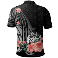 Tonga Custom Polo Shirt Polynesian Hibiscus Pattern Style - Polynesian Pride