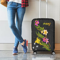 Papua New Guinea Polynesian Luggage Covers - Plumeria Tribal - Polynesian Pride