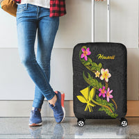 Hawaii Polynesian Luggage Covers - Plumeria Tribal - Polynesian Pride