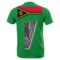 Vanuatu All Over T Shirt Vanuatuan Flag Melanesia Style - Polynesian Pride