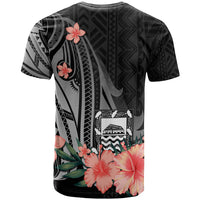 Tuvalu Custom T Shirt Polynesian Hibiscus Pattern Style - Polynesian Pride