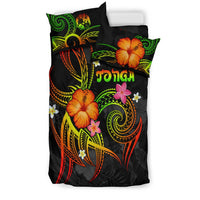 Tonga Polynesian Bedding Set - Legend of Tonga (Raggae) - Polynesian Pride