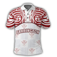 Hawaii Polo Shirt Kanaka Farrington High School Polo Shirt Demodern Style - Polynesian Pride