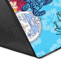 Marshall Islands Area Rug - Custom Personalised Tropical Style - Polynesian Pride