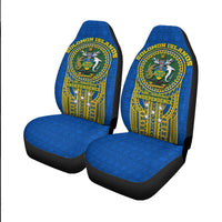 Solomon Islands Independence Anniversary 44th Years Car Seat Covers - LT12 - Polynesian Pride