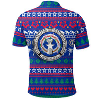 Northern Mariana Islands Christmas Polo Shirt Ugly Christmas LT12 - Polynesian Pride