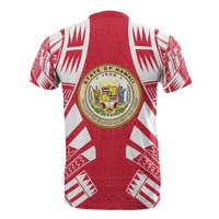 Hawaii T Shirt Hawaii Seal Polynesian Tattoo Red Style - Polynesian Pride
