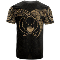 Pohnpei Micronesian T Shirt Full Color Heart Shield - Polynesian Pride