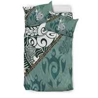 New Caledonia Bedding Set - Leaves And Turtles - Polynesian Pride