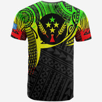 Kosrae Micronesia T Shirt Reggae Tattoo Pattern - Polynesian Pride