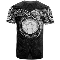CNMI Polynesian T Shirt Full Color Heart Shield - Polynesian Pride
