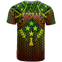 Polynesian Kosrae T Shirt Reggae Vintage Polynesian Patterns - Polynesian Pride
