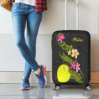Palau Polynesian Luggage Covers - Plumeria Tribal - Polynesian Pride