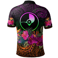 YAP Polo Summer Hibiscus - Polynesian Pride