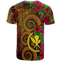 Hawaii Polynesian T Shirt Hibiscus Vintage - Polynesian Pride