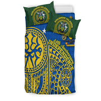 Solomon Islands Independence Anniversary 44th Years Bedding Set - LT12 - Polynesian Pride