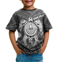 Tahiti Polynesian Custom T Shirt Vintage Polynesian Turtle (White) - Polynesian Pride