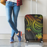 Polynesian Luggage Covers - Reggae Turtle - Polynesian Pride