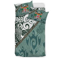Fiji Bedding Set - Leaves And Turtles - Polynesian Pride