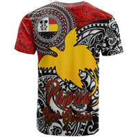 Papua New Guinea T shirt Custom Madang Of Papua New Guinea With Polynesian Patterns T shirt - Polynesian Pride