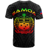 Samoa Polynesian T Shirt Samoan Legends Reggae Version - Polynesian Pride