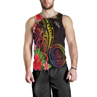 Palau Men's Tank Top - Tropical Hippie Style - Polynesian Pride