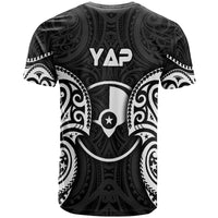 Yap Polynesian T Shirt Yap Spirit White - Polynesian Pride