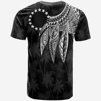 Cook Islands T Shirt Polynesian Wings (White) - Polynesian Pride