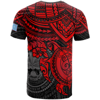 Federated States of Micronesia T Shirt F S M Seal Red Turtle Hibiscus - Polynesian Pride