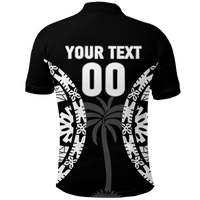 Custom Fiji Rugby Sevens Fijian Tapa Pattern Polo Shirt LT12 - Polynesian Pride