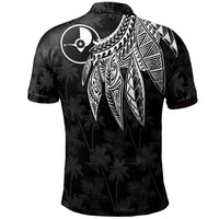 Yap Polo Polynesian Wings (White) - Polynesian Pride