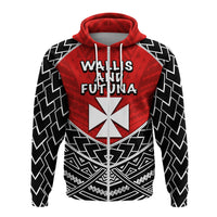 Custom Wallis and Futuna Zip up Hoodie Polynesian Tattoo LT20 Unisex Green - Polynesian Pride