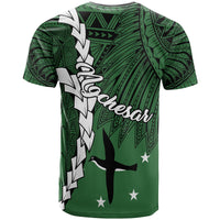 Palau Ngchesar Polynesian T Shirt Tribal Wave Tattoo - Polynesian Pride