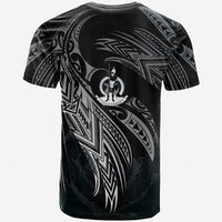 Vanuatu Polynesian Custom T Shirt Vanuatuan Legend White Version - Polynesian Pride