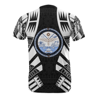 Marshall Islands T Shirt Marshall Islands Seal Polynesian Tattoo Style - Polynesian Pride