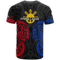 The Philippines Custom T Shirt Aradu Crew Abra - Polynesian Pride