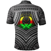 Pohnpei Polynesian Polo Shirt Pohnpei Flag Reggae Color - Polynesian Pride