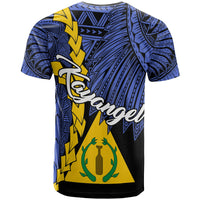 Palau Kayangel Polynesian Custom T Shirt Tribal Wave Tattoo - Polynesian Pride