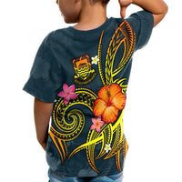 Tuvalu Polynesian Custom T Shirt Legend of Tuvalu (Blue) - Polynesian Pride