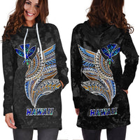 Polynesian Hawaii Hoodie Dress - Polynesian Wings - Polynesian Pride