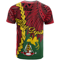 Papua New Guinea East Sepik Province Polynesian T Shirt Tribal Wave Tattoo - Polynesian Pride