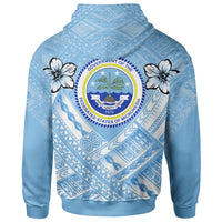 Federated States of Micronesia Polynesian Hoodie Federated States of Micronesia Flag Camisole Hibiscus Style - Polynesian Pride