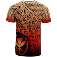 Hawaii Polynesian T Shirt Plumeria Tattoo Tribal - Polynesian Pride